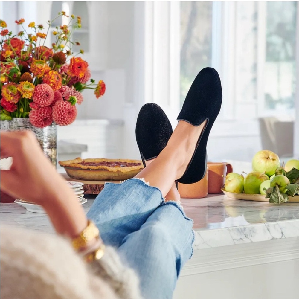 Birdies Black Women's Slip on Shoes